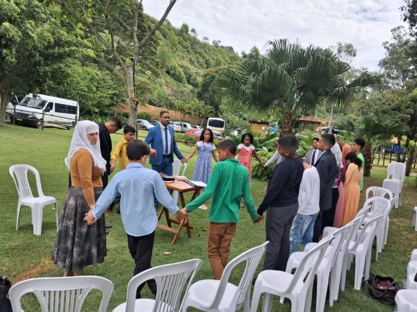 Espaço e acomodações para retiros e encontros de igreja no Sítio Flor da Montanha em Valença RJ